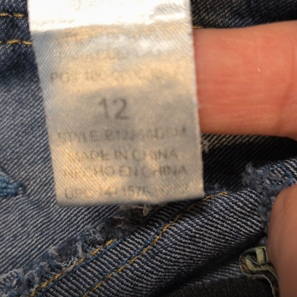 Stretch Jegging w/28.5" Democracy Absolution Size12 Jeans sac323 - Picture 5 of 6